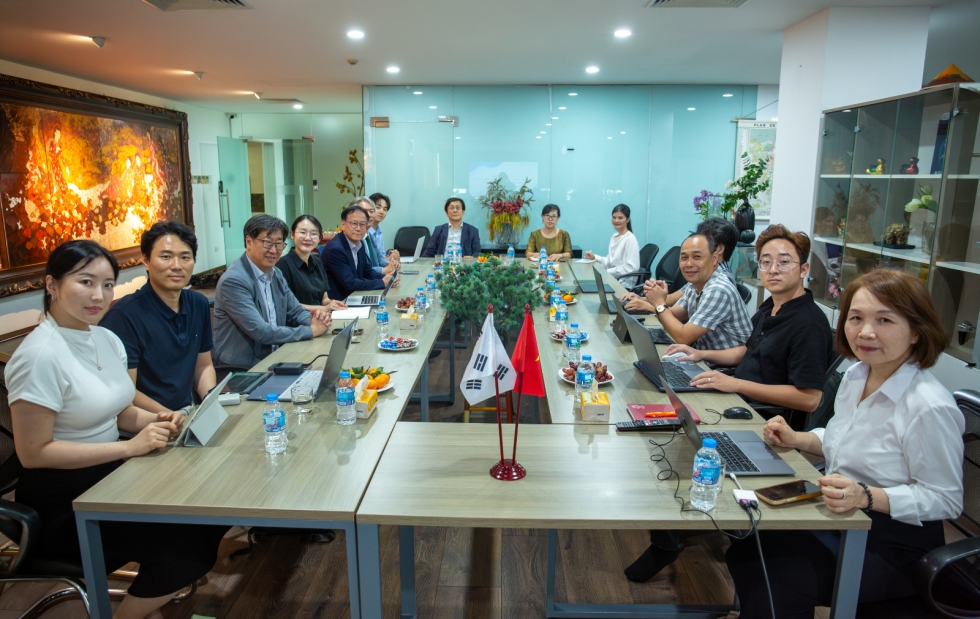 Hình ảnh buổi làm việc của TECOTEC Group với đoàn Hàn Quốc